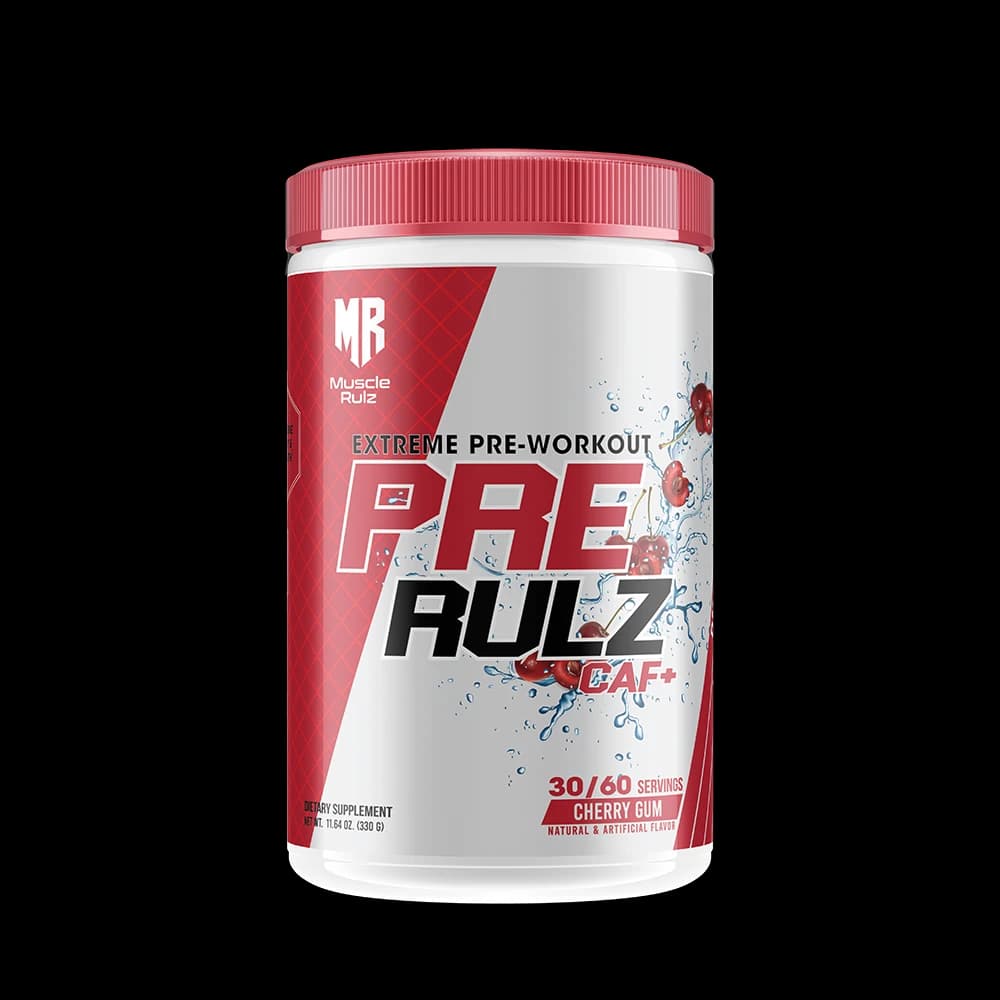 Pre Rulz Pre Workout 30SV – Cherry Gum